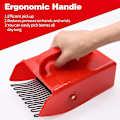 Pikkukuva 3 / 5: Marjanpoimintaharja Metallisella Kammalla Ja Ergonomisella Kahvalla, Helpompaan Marjanpoimintaan