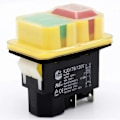 Miniatyrbillede 2 af 5: Kedu Kjd17b 120v/16a 4-polet Industriel Elektromagnetisk Afbryder Vandtæt Til/Fra Trykknapkontakter Til Elektriske Værktøjer Sav Boremaskine Sliber Skæring