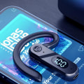 Miniatyrbilde 4 av 5: V28 Benledning Hodetelefon Bluetooth 5.2 Trådløs Hodetelefon Enkelt Forretningshodetelefon