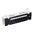 Miniatyrbilde 5 av 5: 8-Port Patch Panel for Cat. 6 Allsidig Datasenter Plast Veggfeste for Datamaskin Hjem for Kabling
