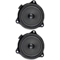 Miniatyrbilde 2 av 5: Høyttaler for midtone i forsidedør til A6 C6 2005-2011 Venstre = Høyre 4F0035411 Midrange Høyttaler Horn