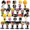Pikkukuva 1 / 5: Jojo's Bizarre Adventure Animen Hahmot Lelut Kujo Jotaro Hahmo Higashikata Josuke Kakyoin Noriaki Toimintahahmo Malli Nukkea Lelut