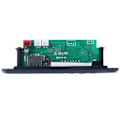 Miniatyrbild 4 av 5: Diy Bluetooth-högtalarkit LED FM-radio USB Mini Hemljudsförstärkare med digital display Lödprojekt(transparent)