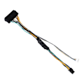 Pikkukuva 3 / 5: ATX Main 24Pin Naaras - 6Pin Uros 6Pin PCI-E PSU Virtalähde Adapteri Kaapeli Liitin HP Elite -malleille
