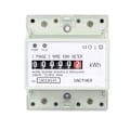 Miniatyrbilde 1 av 5: Elektrisk enfaset totråds AC 220V 100A energimåler KWh-teller forbruksanalog strøm