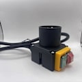 Pikkukuva 4 / 5: KOA7 250V 16A Puunhalkaisukoneen Elektromagneettinen Painonappi HCK3T Puunleikkauskone