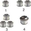 Miniatyrbillede 2 af 5: 3 stk. filterpatroner til, udskiftningsfilter til swimmingpoolfilter