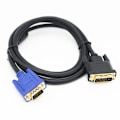 Pikkukuva 5 / 5: DVI-VGA-kaapeli VGA-DVI Uros-uros HD-kaapeli