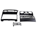 Miniatyrbillede 1 af 5: 9 Tommer Bilramme Facia Adapter Android Radio Dash Monteringspanel Kit til Prado 120 Land Cruiser GX470