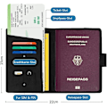 Miniatyrbilde 3 av 3: Passbeskyttelsesetui, Passholder