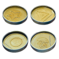 Miniatyrbild 2 av 2: Halloween Squid Game Biscuits, sockerkaka, godisfest Squid Game (ätbar) Kb Tw