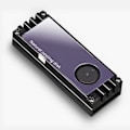 Miniatyrbilde 5 av 5: 2 stk M2 SSD Varmekjøler Varmekjøler Temperatur Oled Digital Display M.2 2280 Nvme SSD Solid State Drive Varmekjøler (Svart)