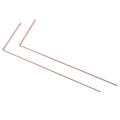 Miniatyrbillede 2 af 5: Kobber Dowsing Rod Ren Kobber 2STK Divining Rods - til Dowsing efter Vand, Skat