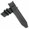 Miniatyrbilde 2 av 5: 26mm Svart Gummibånd For Invicta Pro Diver Collection Chronograph