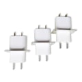 Miniatyrbillede 2 af 5: Hjemmeelektronisk Mikrobølgeovn Magnetron Filament 4-polet Stikkontakt Konverter Hvid Hfmqv