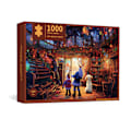 Miniatyrbild 1 av 4: Julserie Vit Papppussel 52*38cm 1000 Bitars Pussel Pappleksak-A