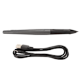 Miniatyrbilde 2 av 5: PF150 Styluspenn for Q11K Ergonomisk Design Svart ABS Programmerbare Nøkler for Huion Smart Pen for Huion Q11K
