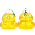 Getingfälla / Hängande bålgetingfälla (2-pack) - Naturlig och ekologisk anti-getinglösning (fälla)