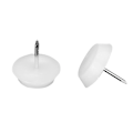 Miniatyrbilde 5 av 5: Møbelspikerbeskyttere - 100 stk Sklisikre gulvstol Sofa Bord (22 mm * 5 mm)