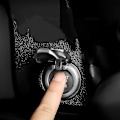 Miniatyrbild 3 av 5: 1 Artikel Gäller För Jaguar Motor Start Stop Knapp Omslag Tryck Start Knapp Omslag Tändning Dekoration Skyddande Omslag Universal Knapp,qwer416