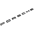 Pikkukuva 2 / 2: Kiiltävän musta Porsche-teksti takaluukun merkki 911 Carrera Cayenne Turbo Gt3:lle