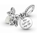 Pikkukuva 4 / 4: Luminous Firefly -riipus 925 Sterling hopea helmi