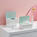 Miniatyrbillede 4 af 5: Vådservietkasse Vådserviet Opbevaringskasse Vådt Toiletpapirkasse Vådt Toiletpapir Dispenser Babykasse Brugt Til At Læsse Papir Vådservietter Baby Plastik, Grå