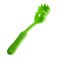 Miniatyrbillede 4 af 4: Pasta Server Dinosaur Spaghetti Serveringske Spork til Krokodille