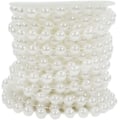 Miniatyrbilde 1 av 4: Perleband Perlekjede Perlegirlander Perlesnor Juladvent Bryllup Deko Borddekoration Metervare 6mm