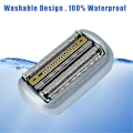 Miniatyrbilde 3 av 5: 94M Erstatningshode for barberhode for Series 9/9 Pro Men's 9040s, 9080cc, 9093s, 9095cc Elektrisk barbermaskin