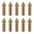 Miniatyrbillede 1 af 5: 3D Printer Ekstruder Dyser Kit til K1/K1 Max, 10 stk. Messing Dyser