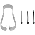 Miniatyrbilde 1 av 5: 3 stk. Touch Stylus S Pen Spisser Nibber med 1 Klips for Samsung Galaxy Z Fold 3 4 Fold3 Fold4 Spen Pro Tip