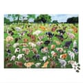 1000 stk. 101 Pooping Puppy Pusles Letvægts Holdbare Puslespil Til At Slippe Trykket Rx