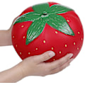 Miniatyrbild 1 av 4: Jordgubbs Super Stor Antistress Squishies Kläm Kläm Leksaker Långsamt Stigande Squishies Jumbo Leksaker Långsamt Stigande Leksaker