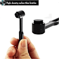 Pikkukuva 5 / 5: ATN3600L timanttineula levysoittimeen, vaihto neulalla ja puhdistusharjalla, Audio-Technica AT -malleille