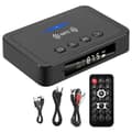 Bluetooth 5.0 Receiver Sender FM Stereo AUX 3.5mm Jack RCA Trådløs NFC Bluetooth Audio Adapter
