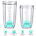 Miniatyrbillede 5 af 5: Blender Reservedele til NutriBullet Blendere 600W/900W/PRO - Ekstraktorblad & 32oz Store Kopper & 24oz Store Kopper