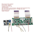 Miniatyrbillede 5 af 5: VGH VGL DC Modul med Kabel Reparation LCD Panel Defekt Y Farve Unormal Horisontal Linje Udskiftning Pa