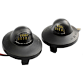 Miniatyrbillede 1 af 5: Til F150 F250 F350 2x LED Nummerpladelys Bilbelysningssæt