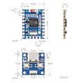 Miniatyrbild 1 av 5: ESP32-S3-Tiny Utvecklingskort Bluetooth LE+2.4 GHz Wi-Fi Baserat på ESP32-S3FH4R2 ESP32-S3 Mini Utvecklingskort