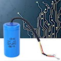 Miniatyrbillede 2 af 4: CD60 250V 100uf Tændingskondensator Eksplosionsskydende Elektronisk Komponent til Køleskabe