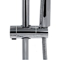 Miniatyrbild 4 av 5: Duschhuvudfäste 360 Justerbar Duschhuvudhållare För Diameter 28mm Abs Rail Head Slide Bar
