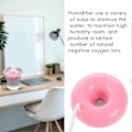 Miniatyrbillede 4 af 5: Donut luftfugter USB kontor skrivebord mini luftfugter bærbar kreativ luftrenser
