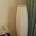 Miniatyrbilde 5 av 5: Ris Papir Gulvlampe Høy Lampe Lys Stue Dekor Spesielt Papir Stålamper Ved Siden av Lampe Onl