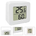 Miniatyrbillede 3 af 5: 5-pak Mini Digital LCD Display Temperatur Fugtighedsmåler Sensor Vægmonteret Indendørs Rum Vejr G