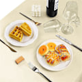 Miniatyrbillede 5 af 5: Banquet Bryllups Scene Dugt Solid Farve Rektangulær Glansfuld Satin Dug Co