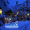 Miniatyrbilde 4 av 4: LED Snømann Julelys Utendørs Juledekorasjon Utendørs Juledekorasjon Amerikanske Julelys Utendørs Figurer Snømann Dekorasjon Ch