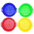 4 st Sand Silar Leksak för Sandstrand 4-pack Set Röd Blå Gul Grön för Barn