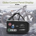 Miniatyrbilde 2 av 5: Elektrisk Sykkeldisplay 36v 48v Ebike Ligent Kontrollpanel LCD-Skjerm Led880 Vanntett Kontroller