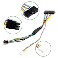 Miniatyrbillede 2 af 5: Hoved 24-bens til 6-bens PCIe Strømadapterkabel til 8100 8200 8300